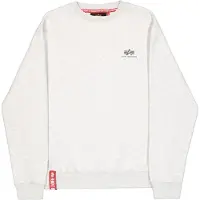 Alpha industries Sweatshirt svart / vitmelerad