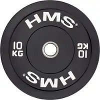 HMS plate BBR10 Stötfångare 10 kg svart (17-61-016)