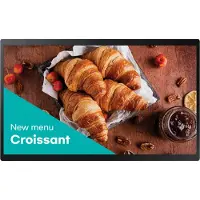 Samsung QB24C - 24" Diagonal klass (23.8" visbar) - QBC Series LED-bakgrundsbelyst LCD-skärm - digital skyltning - Tizen OS - 1080p 1920 x 1080