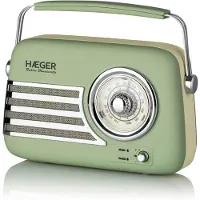 Haeger Rb-gre.001a Bärbar Radio