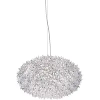 Kartell Taklampa , Bloom S1, Transparent, Vardagsrum, Plast, Design
