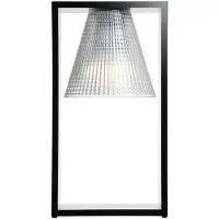 Kartell Bordslampa , Light-Air, Svart, Vardagsrum, Plast, Design
