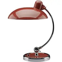 Fritz Hansen Bordslampa , Röd, Vardagsrum, Metall, Vintage / retro
