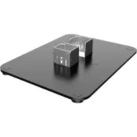 ELO Wallaby Pro Self-Service Double Base - Monteringskomponent (sockel) - svart/silver