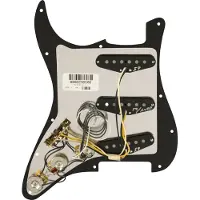 Fender Pre-Wired Strat Pickguard Pure Vintage 59 w/RWRP Midde Black