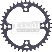 Esjot Universal 104bcd Chainring For Bosch Engines Gen4 Silver 42t