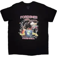 Ginza.se Foreigner: Unisex T-Shirt/Farewell Eagle (Black) (Medium)