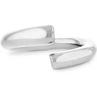 Calvin Klein Stainless Steel Spiral Ring