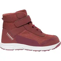 Viking Kids' Knapper Reflective Mid Waterproof 1V Dark Pink