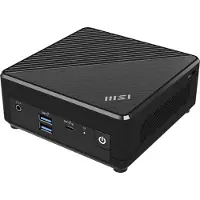 MSI Cubi N ADL S 225BEU - Barebone - mini-PC 1 x N-series N100 / upp till 3.4 GHz - RAM 0 GB - UHD Graphics - Gigabit Ethernet - svart