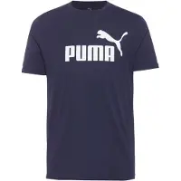 Puma Funktionstopp 'ESS No. 1' nattblå / vit