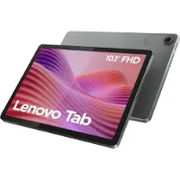 Lenovo Tab ZAEH - Tablet - Android 14 eller senare - 128 GB eMMC - 10,1" IPS (1920 x 1200) - microSD-kortplats - luna grey