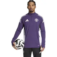 Adidas Manchester United Träningströja Tiro 25 - Aurora Plommon/Vit/Svart - , storlek X-Large