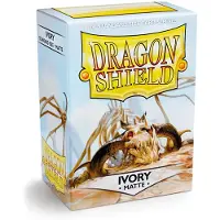Sleeves Standard Size Matte Ivory (100ct)