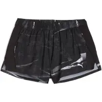 Puma Run Velocity AOP 3" Black Women's Shorts, Size M