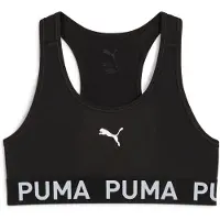 Puma Behå 'Strong' svart / vit