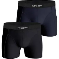 Björn Borg Boxerhort 2-pack vart/Blå vart Mörkblå torlek