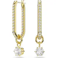 Swarovski Örhängen 'Constella' guld / transparent