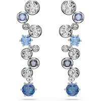Swarovski Örhängen 'Constella' marinblå / ljusblå / silver