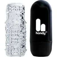The Handy - masturbator - TrueGrip Gen 2 Sleeve - transparent