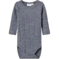 Name it Body l/ä - Ull - Noos - NbmWang - Folkstone Grey - - 56 - Body L/Ä