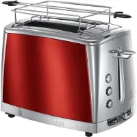 Russell Hobbs - Luna 2 Slice Toaster - Solar Red