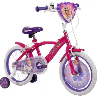 HUFFY Barncykel Disney Prinsessor 16 rosa 5-7 år