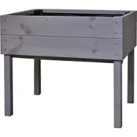 Siena Home Siena Garden 95706 upphöjd bädd för barn grå 1 st
