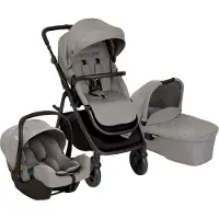 Graco Near2Me DLX Trio, Sufflett, Resesittvagn, Alla, Fasta hjul, Hopfällbar, Grå