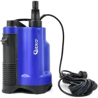 GEKO pump i plast för smutsigt vatten 750W med inbyggd flottör (4)