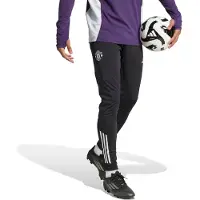 Adidas Manchester United Träningsbyxor Tiro 25 - Svart/Aurora Plommon - , storlek XX-Large