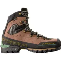 La Sportiva - Vandringsskor dam - Trango Alpine GTX W Sand Dune/Aspen Green för UnisexNylon - Storlek 38 - Brun
