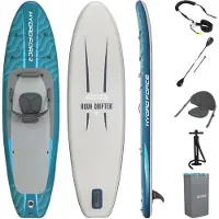 Bestway 6532D, Stand up paddleboard (SUP), Platt, Blå, EVA (etylenvinylacetat), Polyvinylklorid (PVC), 150 kg, 1,03 bar