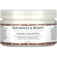 Nubian Heritage , med sheasmör, patchouli och buriti, 4 fl oz (113 g) white