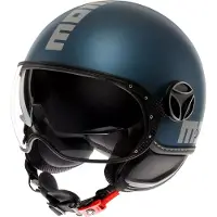 Momo Design FGTR Evo Jethjälm Matt/Blå/Silver 59 Unisex
