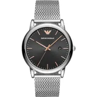 Giorgio Armani Armbandsur - - LUIGI AR11272 - Kvarts - Analog - Svart stål