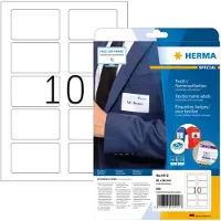 Herma Namnetiketter avtagbara A4 | 80 x 50mm | 4412 | vit | 200st