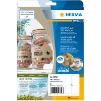 Herma Etiketter av silphium papper A4 | 105 x 148mm | 10756 | naturbrun | 80st