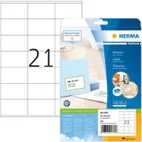 Herma Adressetiketter A4 | 70 x 42mm | Premium 4361 | vit | 525st