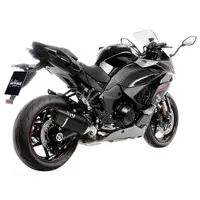 Leo Vince LV-14R avgassystem med EG-BE S/O 2-1 BL – NINJA 1000SX 20-