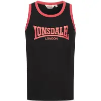 Lonsdale T-shirt 'Knockan' röd / svart