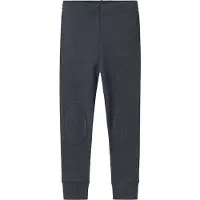 Name it Leggings - Ull - Rib - Noos - NmnWax - Ombre Blue - - 7 år (122) - Leggings - Ull
