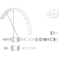 Mavic Deemax Elite Bakfälg