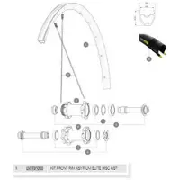 Mavic Ksyrium Elite Disc Ust Framfälg