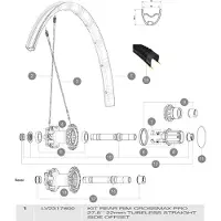 Mavic Crossmax Pro Tubeless Bakfälg