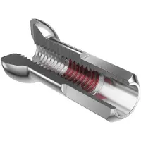 Dt Swiss Pro Head Pro Lock Nickel Plated Nipplar 100 Enheter