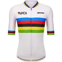 Santini Uci World Champion 2025 Korta ärmar Cykeltröja