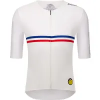 Santini Maillot Jaune Hautacam 2025 Korta ärmar Cykeltröja