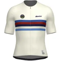 Santini Uci World Champion Britain 2025 Korta ärmar Cykeltröja