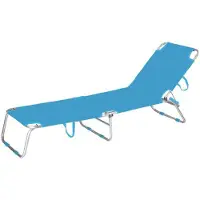 Marbueno Summer 10460 187x58x24 Cm Fällbar Solstol